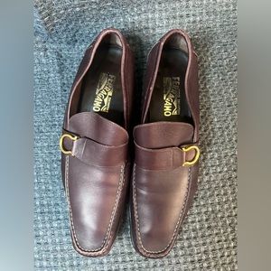 Salvatore Ferragamo Slip On Mens Loafers - SIZE 10.5 D